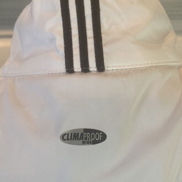 Adidas GE Beijing 2008 Olympics white windbreaker, size medium - Picture 6 of 12